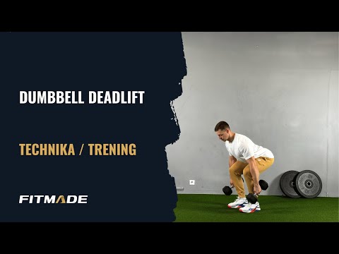 Dumbbell deadlift - Ćwiczenie 
