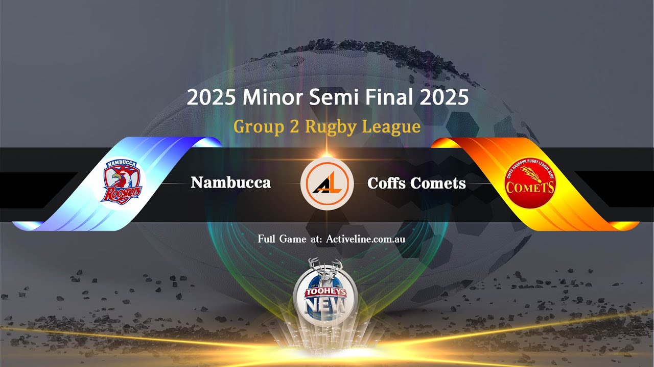 First Grade - Nambucca Heads Roosters - VS - Coffs Harbour Comets Minor Semi Final 2025