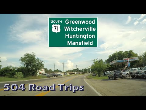 Road Trip #540 - US-71 South, Arkansas - Fort Smith / Greenwood / Huntington / Mansfield
