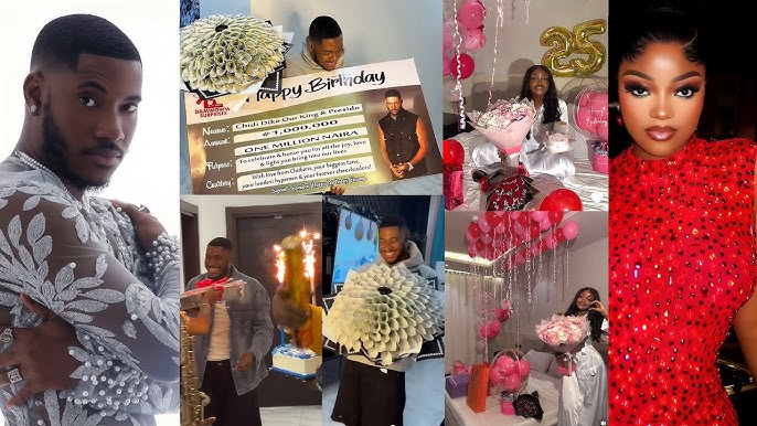Actor Chidi Dike And Frances Nwabunike Biggest Birthday Surprise By Ruth Kadiri And Others