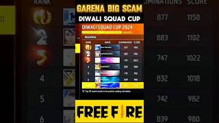 Garena Big Scam Diwali Squad Cup 🥹😵 #foryou #freefire #foryourpage #shorts #govindmax
