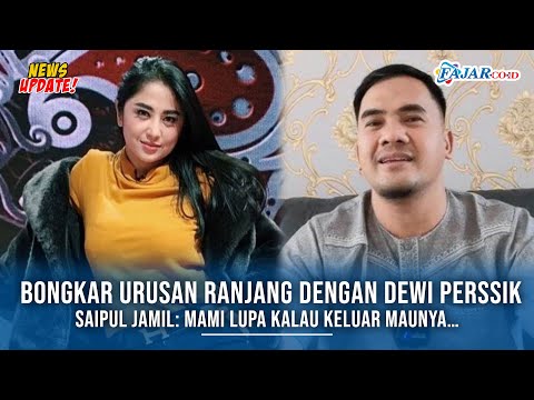 Bongkar Urusan Ranjang Dengan Dewi Perssik Saipul Jamil Mami Lupa Kalau Keluar Maunya 