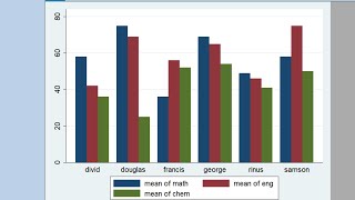Stata Bar Graph Creation & Interpretation
