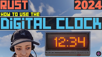 RUST Electrical | How To Use The DIGITAL CLOCK | 2024