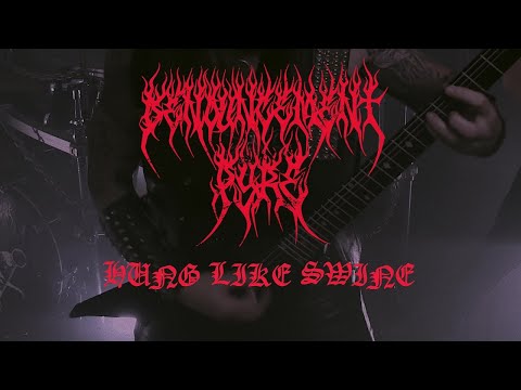 DENOUNCEMENT PYRE - Hung Like Swine (Official Music Video)