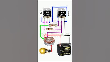 DIY 12V to 220V inverter circuit/Using 3055 MOSFET