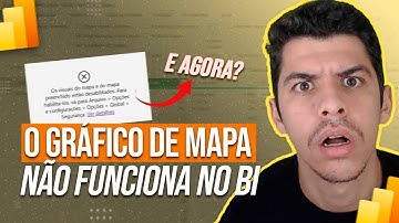 O Gráfico de Mapa NÃO FUNCIONA no Power BI | Como Resolver?