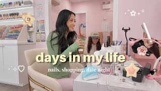 Weekend Diaries Strawberry Matcha Nails, Come W Me On A Date