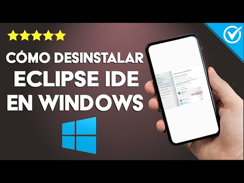 Cómo se Desinstala Eclipse IDE en Windows 10 si no Está la Opción de Eliminar