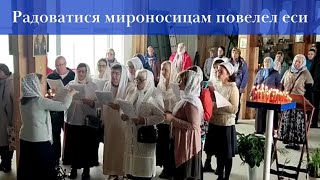 Участие любительского хора в Божественной Литургии в строящемся морском храме в Санкт-Петербурге2022