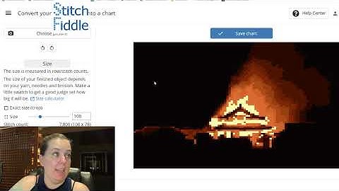 Making Photos into Knitting Patterns |STITCHFIDDLE Tudorial|
