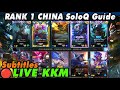 Wild Rift China🔴KKM | SoloQ Jungle Guide Subtitles - Rank 1 Server | Legendary 8900+ LP Gameplay