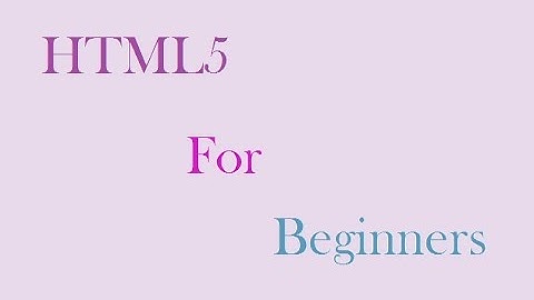 HTML tutorial for beginners  (text tags) - part3