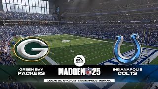 (9-3) Packers @ Colts (6-6) 2032 Season Week 14 Full Game