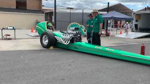 "Green Dragon" Nitro Front Engine Top Fuel Dragster