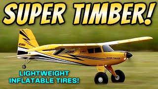 E-Flite Super Timber 1.7m BNF Basic with AS3X and SAFE Select - Model AV8R Announcement & Review