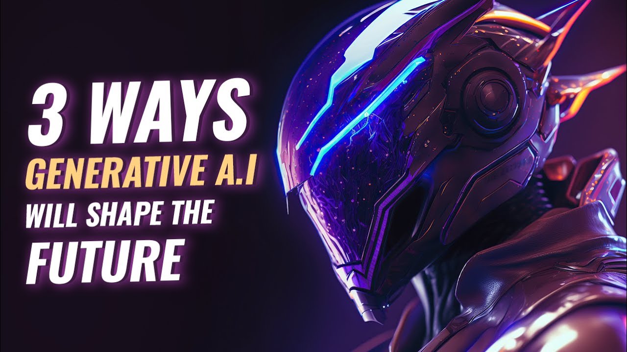 3 amazing ways Generative AI will shape the FUTURE! - YouTube