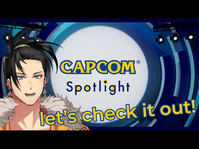 【Watch~along】 Let's check out the #CapcomSpotlight!のサムネイル