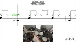 How to Play 🥁   Just Like That   Pegboard Nerds