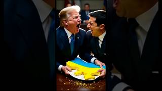 Trump Vs Zelenskyy Fight Putin Steals Ukraine Cake & They Laugh Together