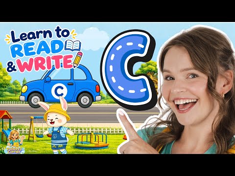Learn to Read & Write Letter C with Silly Miss Lily! | Phonics, Hard & Soft C, CH & CK | Kids Videos