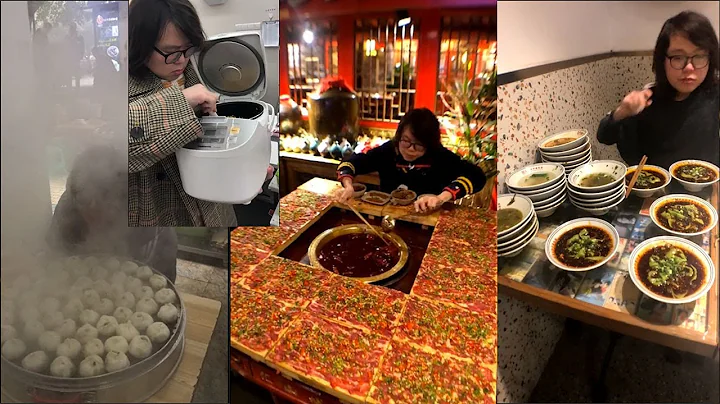 【抖音】大胃王浪胃仙1，抖音最强大胃王，自助餐老板的噩梦 #大胃王 #浪胃仙 - 天天要闻