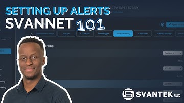 Setting up Alerts on SvanNET