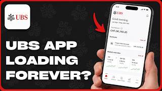 How to Fix UBS Mobile Banking App Taking Too Long to Load (2026)