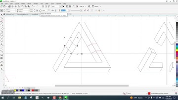 Corel Draw Tips & Tricks Optical Illusion Triangle Part 2