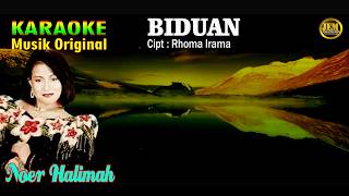 Karaoke Ii Biduan Ii Noer Halimah karaoke dangdut original