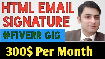 How to Create Clickable Email Signature | Freelancing Short Skill | Earn Money Online