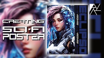 CREATING A QUICK SCI-FI POSTER USING MIDJOURNEY Ai