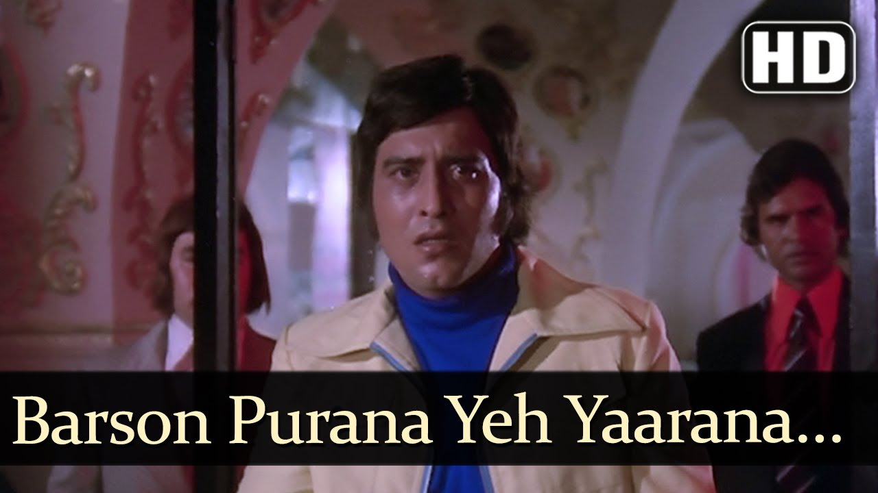 Barson Purana Ye   Hera Pheri   Amitabh Bachchan   Vinod Khanna   Bollywood Songs   Kishore Kumar