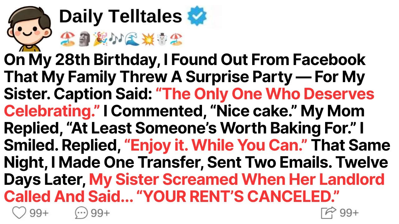 On My 28th Birthday, I Found Out From Facebook That My Family Threw A Surprise Party — For My Sister