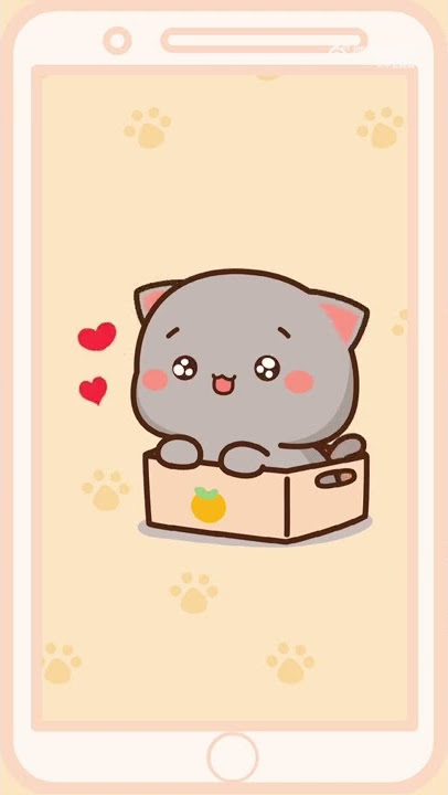 Peach cat new animated Telegram stickers - mochi peach cat stickers