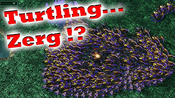 New updates make the turtling zerg INSANE!/ Zerg Hex/  Starcraft 2 arcade