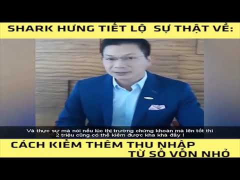 Bí quyết để TỰ DO TÀI CHÍNH của Shark Hưng - youtube