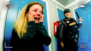 Chica Ve a un Acosador Celoso Ejecutar a su Novio