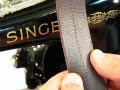 Ultimate 1930 Singer 99K-13 - Super Thick Layer of Genuine Cowhide Leather!!