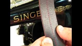 Ultimate 1930 Singer 99K-13 - Super Thick Layer of Genuine Cowhide Leather!!