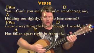 Numb (Linkin Park) Guitar Cover Lesson in F#m Minor with Chords/Lyrics