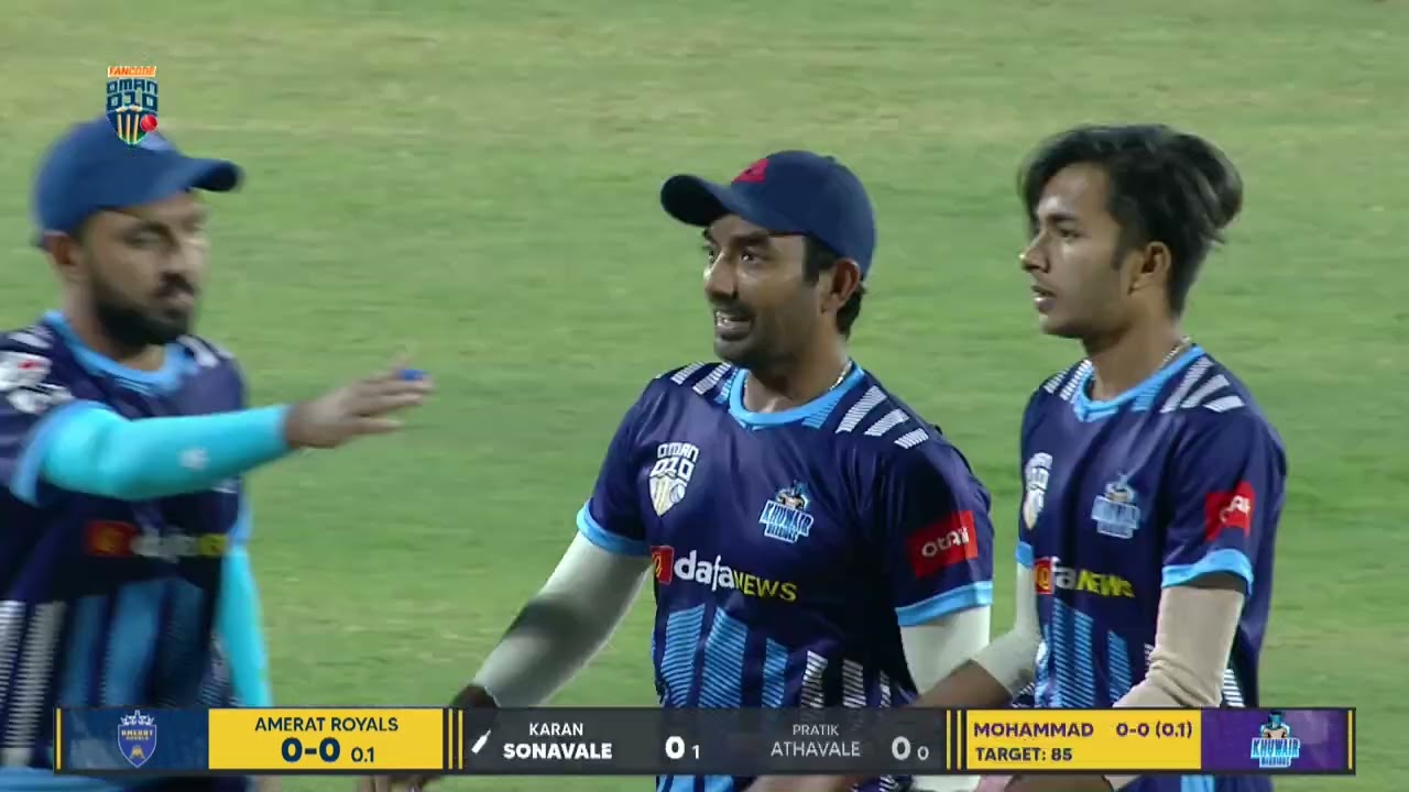 Highlights: MATCH 31 KHUWAIR WARRIOR VS AMERAT ROYAL | Oman D10 League - 2022
