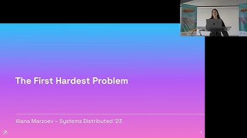 Caching: The 1st Hardest Problem by Alana Marzoev