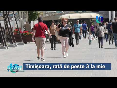 TeleU: Timișoara, rată de peste 3 la mie