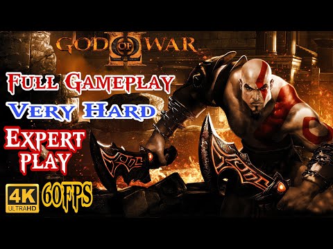 God Of War 2 Full Gameplay (Titan Very Hard) 4K 60FPS UHD | Complete Walkthrough | Longplay || RPCS3