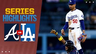 Two of the National League's BEST TEAMS  Braves vs. Dodgers SERIES Highlights | MLB Highlights