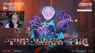 картинка: 19 тыс. исцелений!! АСПЕН ЗЕНЬЯТТА + УЯНГ, ТОП-500 ИГРЫ OVERWATCH 2