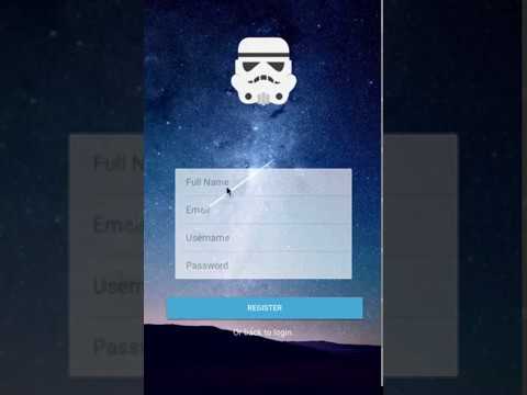 Ionic Login & Registration Form With PHP