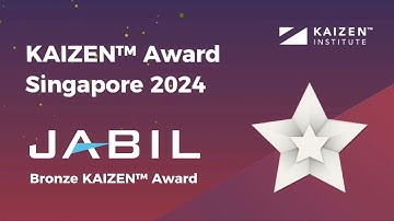 KAIZEN™ Award Singapore 2024 Highlights: Jabil