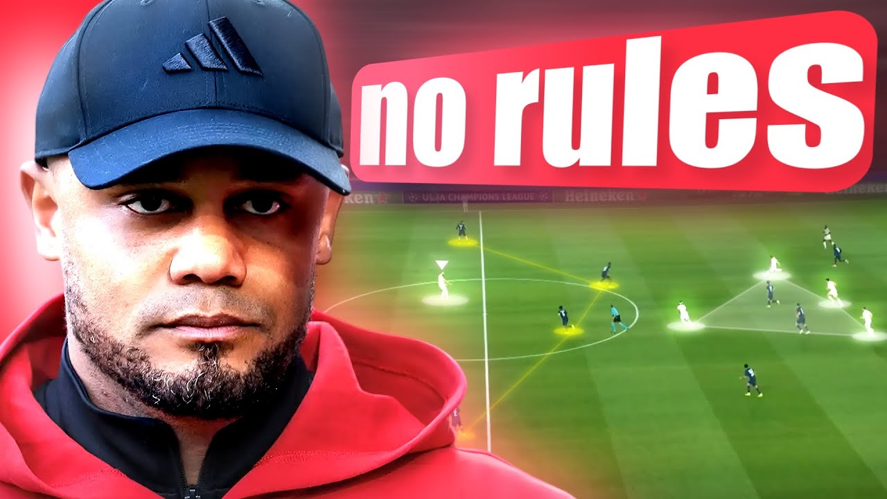 Построение Компани против «Баварии» — это чистый ГЕНИЙ